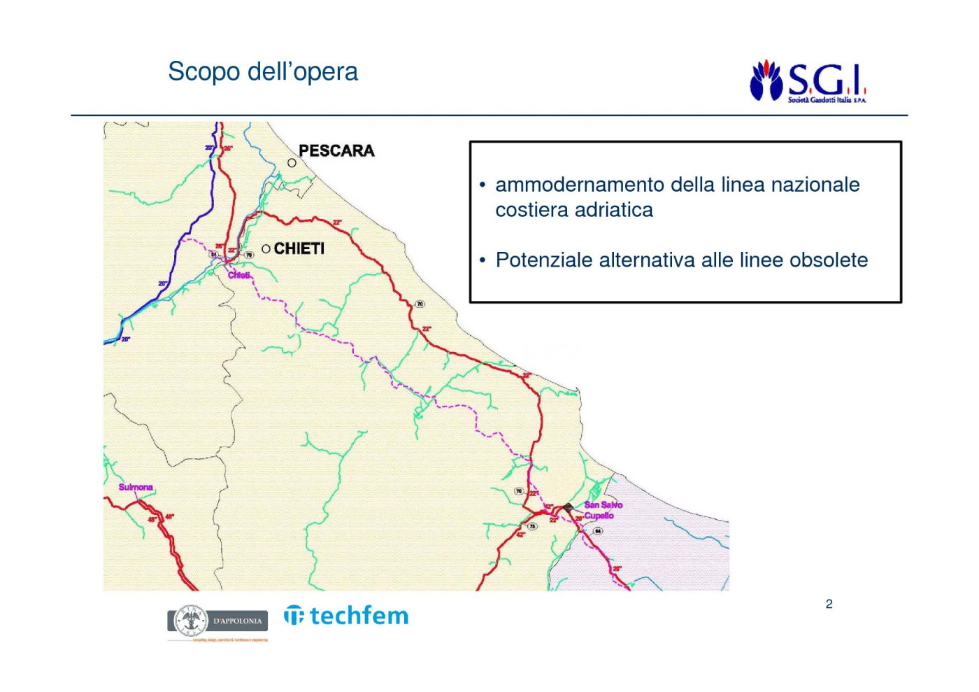 Inchiesta pubblica metanodotto Larino-Chieti