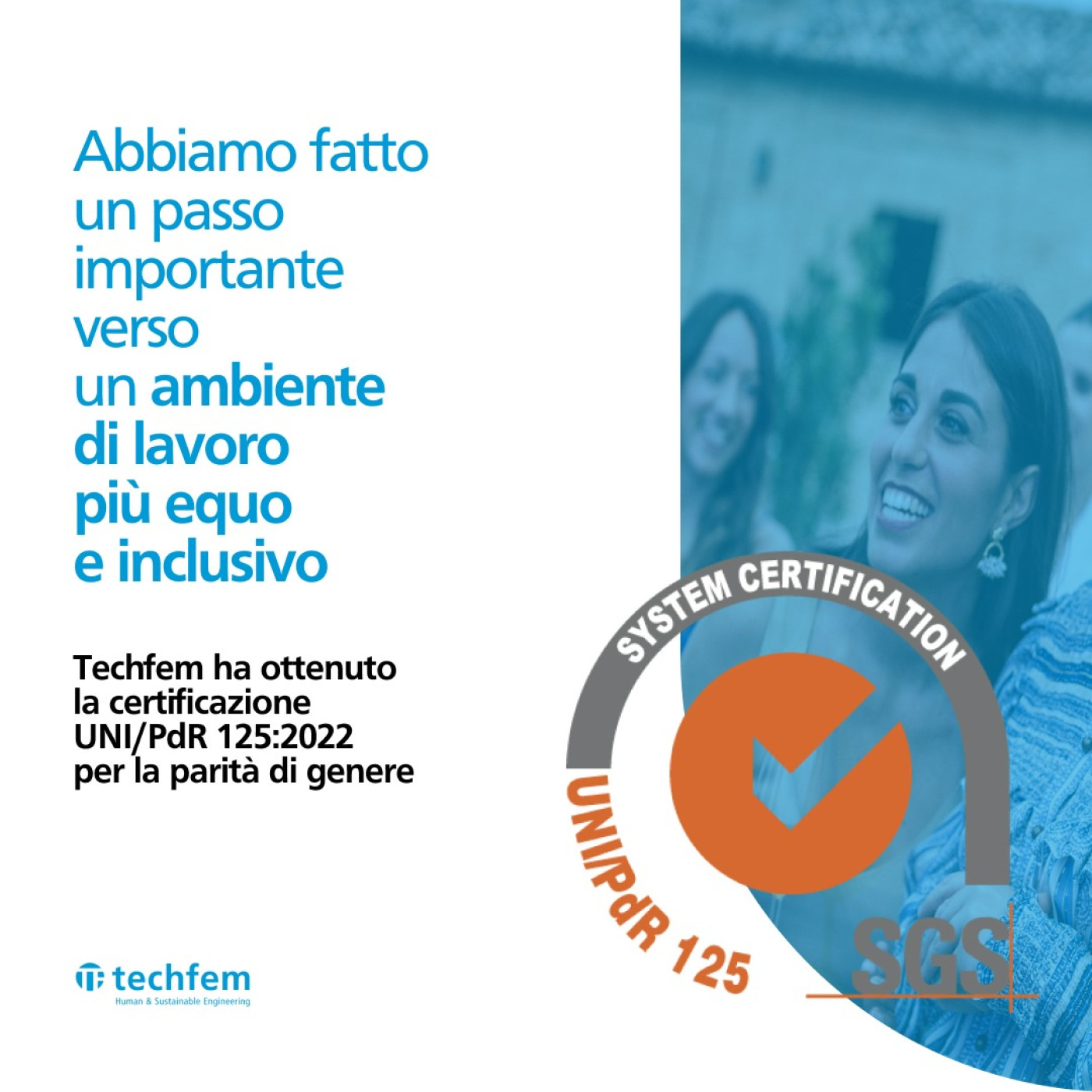 Certificazione Parità di Genere UNI/PdR 125:2022