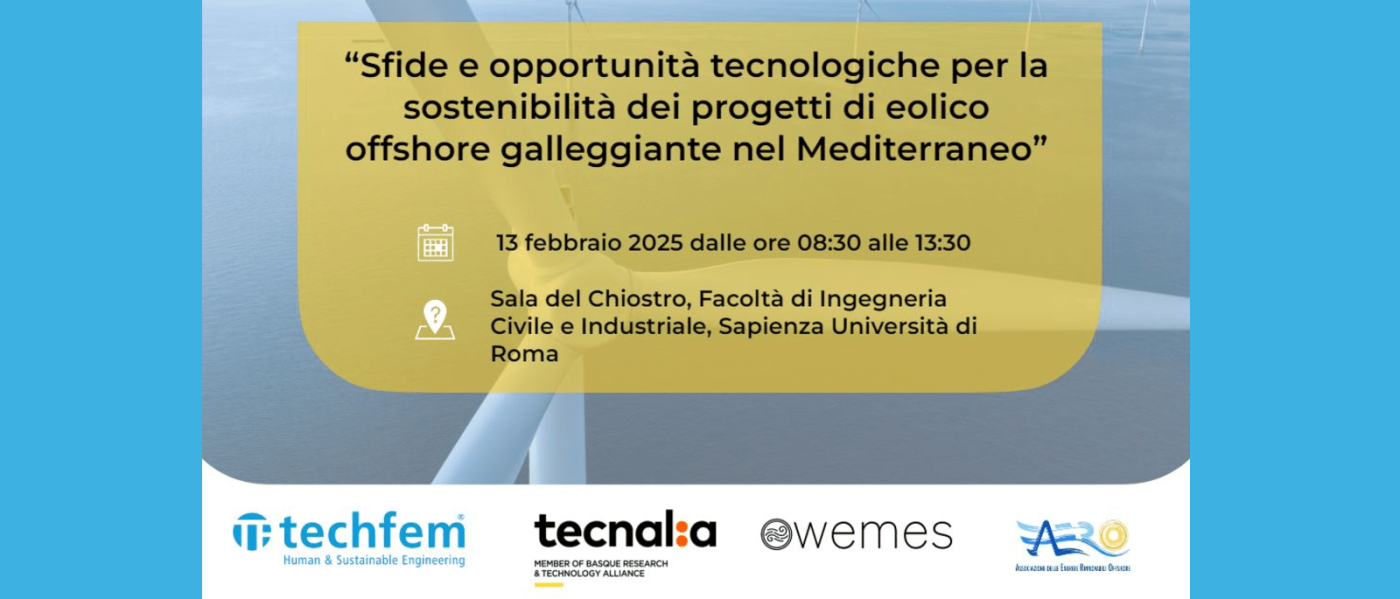 Sfide ed opportunità tecnologiche per la sostenibilità dei progetti di eolico offshore